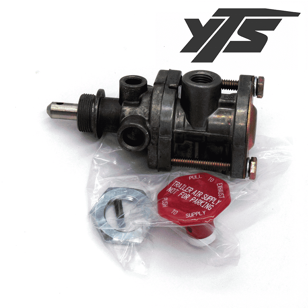 Red Emergency Brake Valve